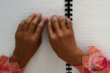 Perpustakaan Kota Malang koleksi buku braille