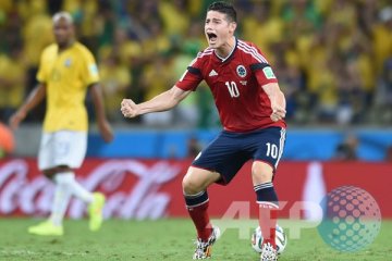 James Rodriguez salahkan wasit