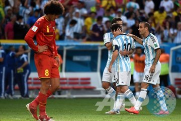 Argentina kalahkan Belgia 1-0 melaju ke semi final
