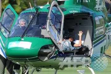 Neymar tinggalkan camp latihan Brasil dengan helikopter