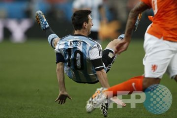 Babak pertama, Belanda vs Argentina imbang tanpa gol