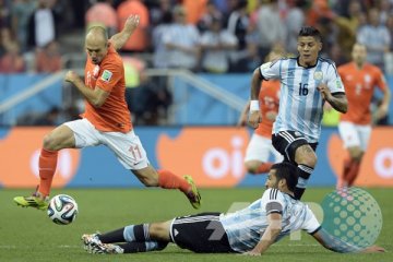 Belanda vs Argentina lanjut ke babak waktu tambahan