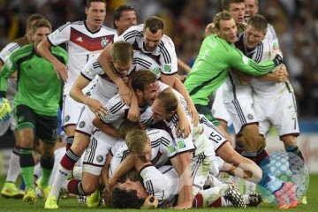 Goetze "Man of the Match" final Jerman vs Argentina
