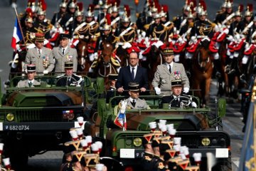 Donald Trump ingin parade militer seperti di Prancis