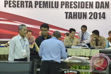 KPU Jakarta tunda rekapitulasi penghitungan suara pilpres