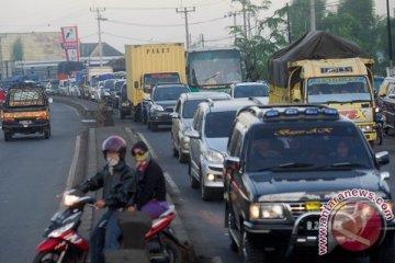 Kepadatan arus mudik di Kota Bekasi meningkat