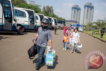 Sepeda motor "mudik gratis" tiba di Solo