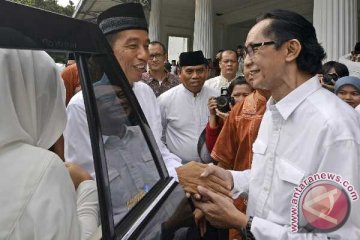 Jokowi Lebaran perpisahan di Balai Kota