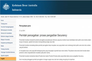 Kedubes Australia: SBY dan Megawati tidak terlibat kasus pencetakan uang
