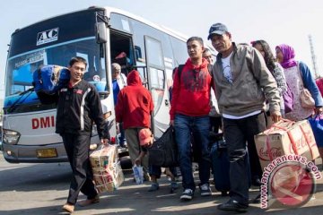 Mudik naik bus masih diminati