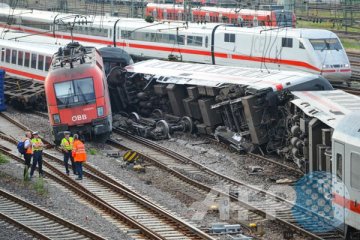 Jumlah korban cedera tabrakan kereta di Jerman bertambah