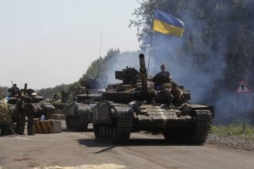Puluhan tewas dalam serangan roket terhadap konvoi pengungsi Ukraina