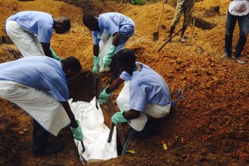 WHO: jumlah kematian wabah Ebola Afrika Barat capai 1.013 orang