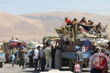 Pesawat tempur Suriah serang kota perbatasan Lebanon