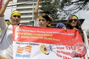 1.400 karyawan Merpati belum terima gaji