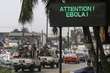 PBB: wabah Ebola di Afrika Barat tampaknya menurun