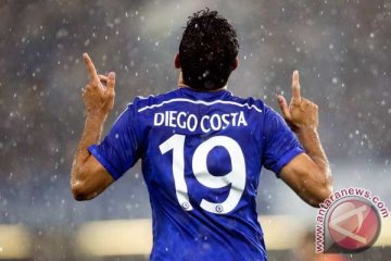Diego Costa dilarikan ke RS akibat cedera tulang rusuk