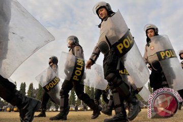 Sembilan ribu polisi amankan pelantikan DPR