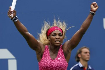 Serena capai semifinal AS Terbuka tiga tahun beruntun