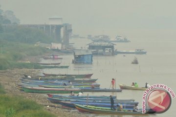 Asap ganggu kenyamanan warga Palembang berolahraga