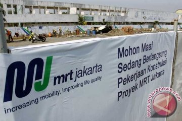 MRT mulai bangun stasiun layang Lebak Bulus