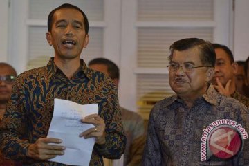 Kabinet Jokowi dari profesional dan partai