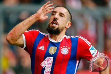 Ribery kembali berlatih setelah pulih dari cidera