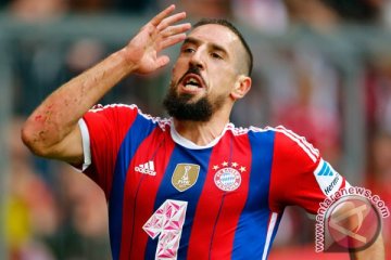 Sepakan voli Ribery bawa bayern tetap di jalur juara