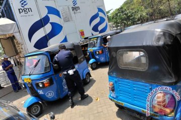 PGN gratiskan naik bajaj gas sambut HUT RI