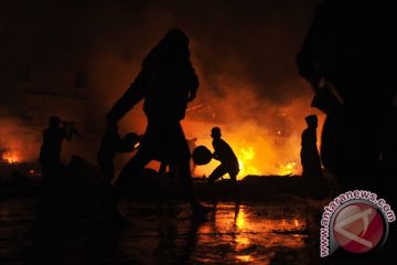 KEBAKARAN PASAR HARTACO MAKASSAR