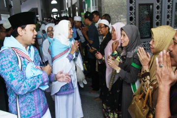 Wali Kota Bogor berangkat haji bersama warga