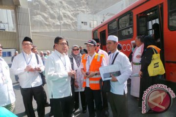 Bus shalawat haji kembali beroperasi