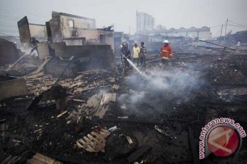 Dua kebakaran terjadi di Jakarta Utara