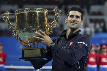 Djokovic dan Sharapova juarai Tiongkok Terbuka