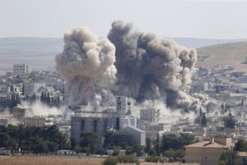 Koalisi kembali gempur ISIS di Kobane