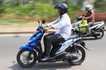 Tim Universitas Surya kembangkan sepeda motor BBG