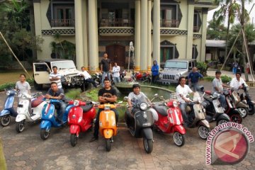 2.000 lebih pencinta scooter berkumpul di Bantaeng