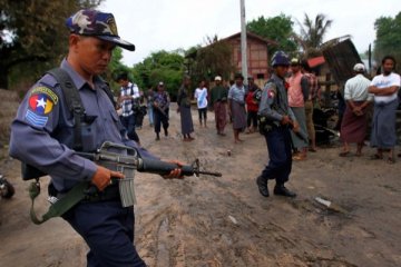 Empat warga Myanmar tewas dalam ledakan mortir