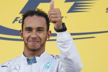 F1 -- Hamilton tercepat saat latihan di Monza