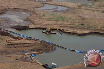 Debit Sungai di Lebak menurun drastis