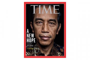 Jokowi "A New Hope" di sampul majalah TIME