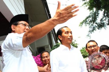 Diundang Prabowo ke rumahnya, Jokowi jawab akan hadir