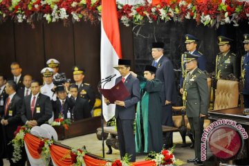 Jokowi-Kalla ucapkan sumpah jabatan