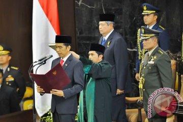 Jokowi ucapkan sumpah jabatan Presiden RI
