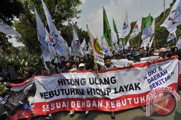 Nilai kebutuhan hidup layak DKI ditetapkan Rp2,5 juta