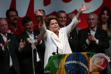 Brasil kembali pilih Presiden Rousseff