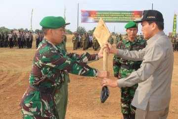 TMMD bangun jembatan di Blimbing Kidul Kudus