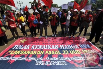 Nasib buruh akan berat, SPSI tolak kenaikan BBM