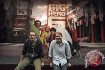 "Big Hero 6" juara animasi Oscar