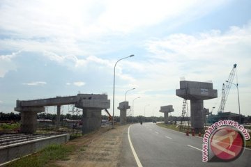 Pembangunan tol Medan-Kualanamu sudah 30 persen